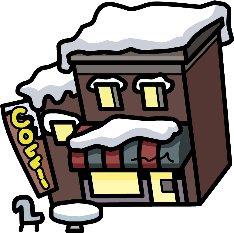 Map Coffeeshop - Club Penguin Map Icons Png (815x801), Png Download