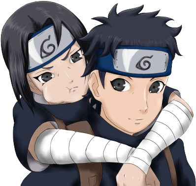 Shisui And Itachi - Itachi And Shisui Png (500x417), Png Download