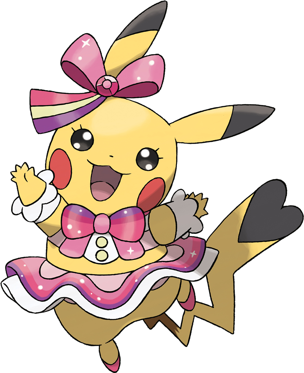 025pikachu-pop Star - Female Pikachu (1280x1280), Png Download