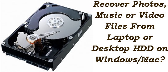 Recover Photos, Music Or Video Files From Laptop Or - Component Of Hard Disk (598x320), Png Download