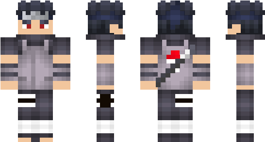 Minecraft Skin Shisuii - Minecraft (600x348), Png Download