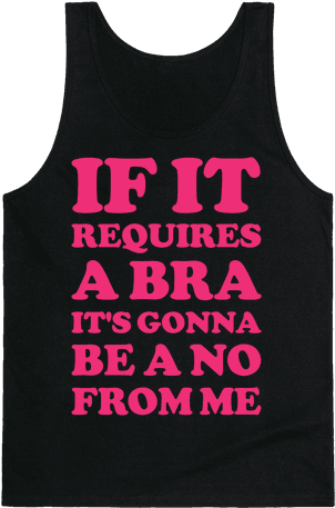 If It Requires A Bra Tank Top - Star Spangled Hammered Tank Top (484x484), Png Download