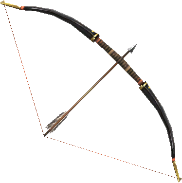 Ffxi Archery Bow - Archery In Png (374x376), Png Download