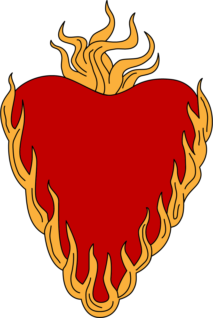 The Lord Of Light - R Hllor Symbol (879x1307), Png Download