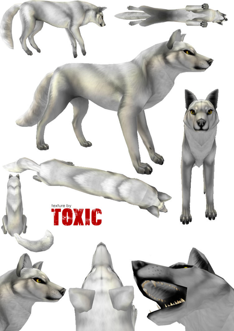 Canine Texture Free By Toxic Red Wolf - Toxic Feral Heart Textures (752x1063), Png Download