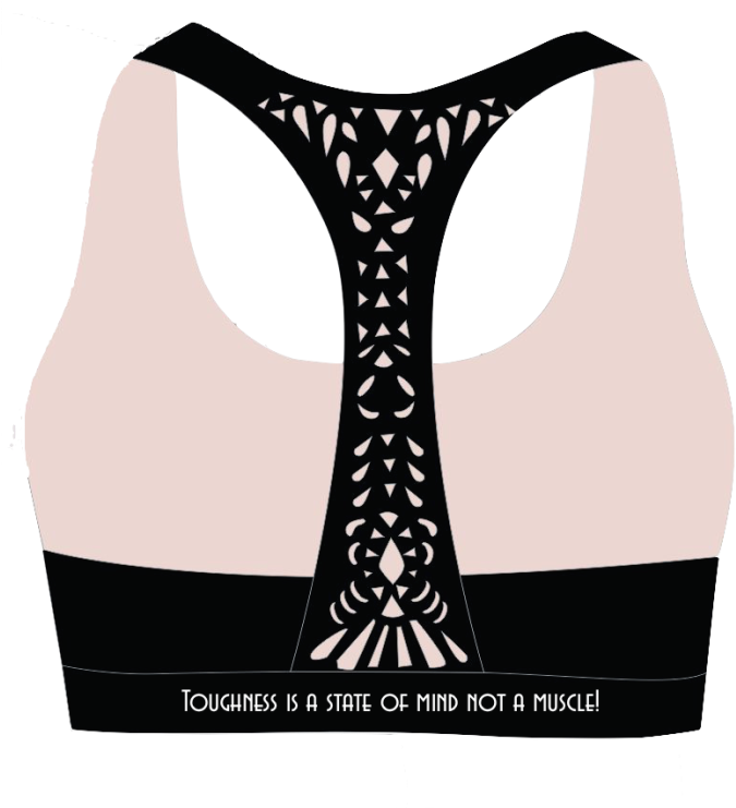 Ladies Sports Bra & Tank Top - Sports Bra (695x810), Png Download