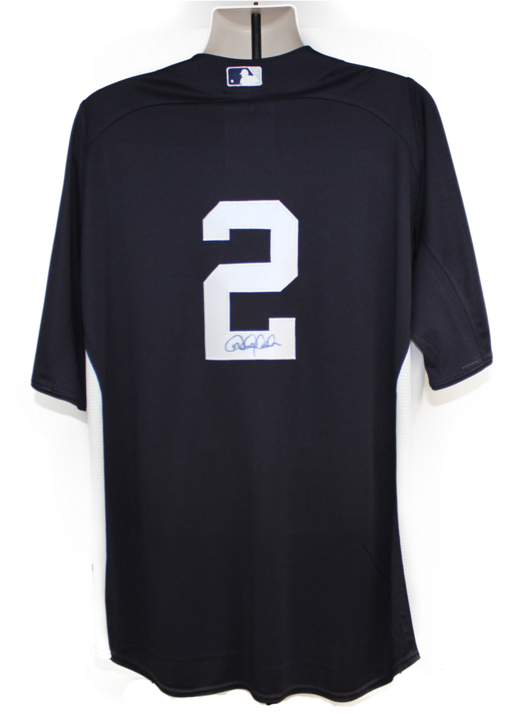 Derek Jeter Autographed Batting Practice Jersey - Clemson University (728x1024), Png Download