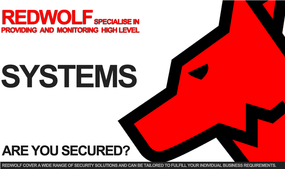 Redwolf Slide 1 - Red Wolf Security (940x599), Png Download
