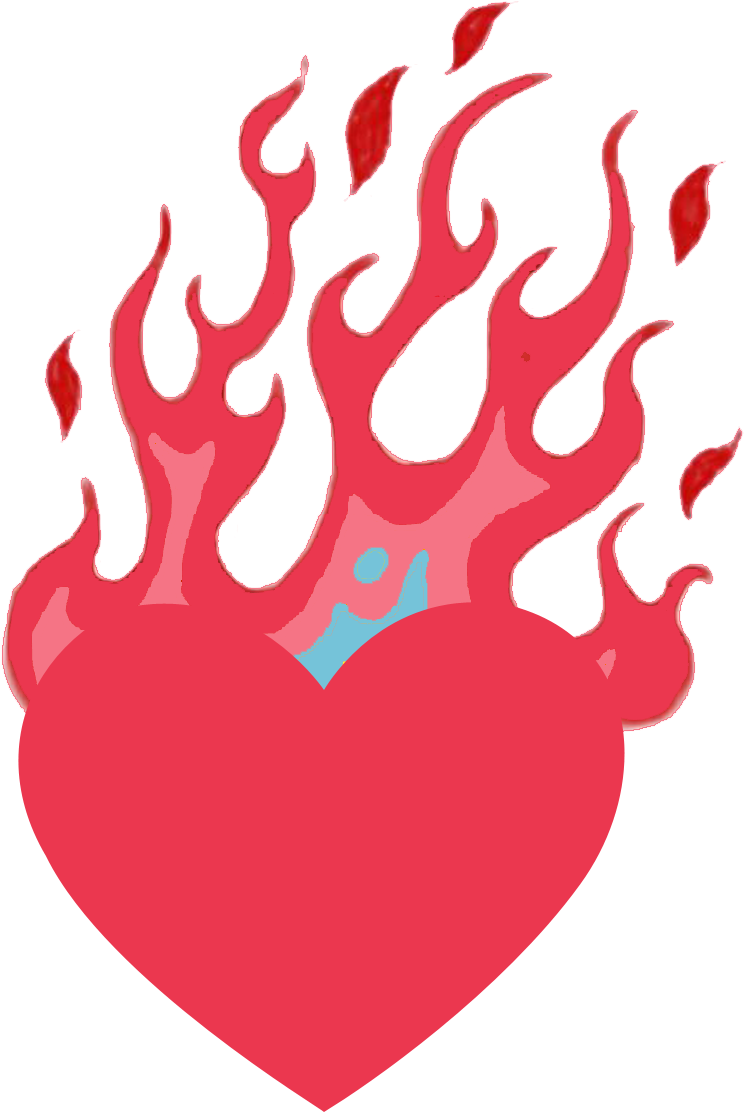 45 Minute Bonus Blast Off Session - Draw Cartoon Flames (1300x1390), Png Download