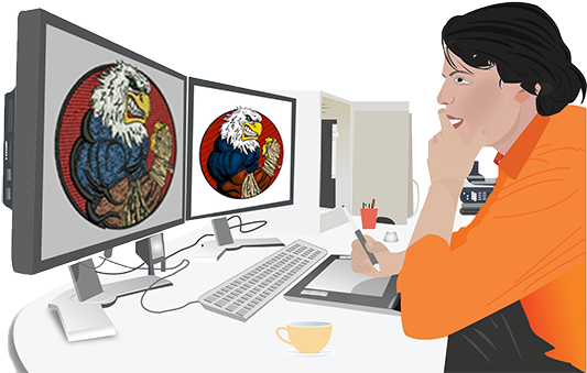 Man Vector Digitizing - Man (535x355), Png Download