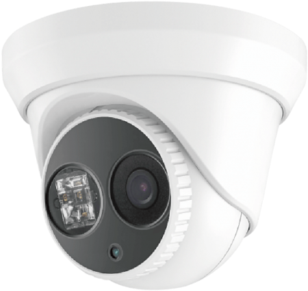 3mp 4mm Fixed Lens Plastic Turret - Lts Turret Camera (500x500), Png Download