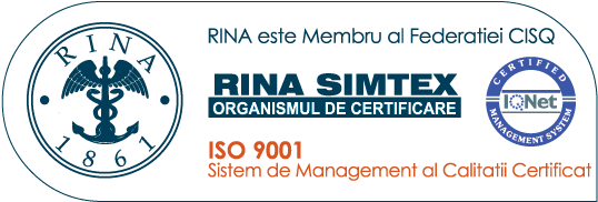 Sticco Sped Has Been Awarded The Rina Iso - Iso 9001 (570x216), Png Download