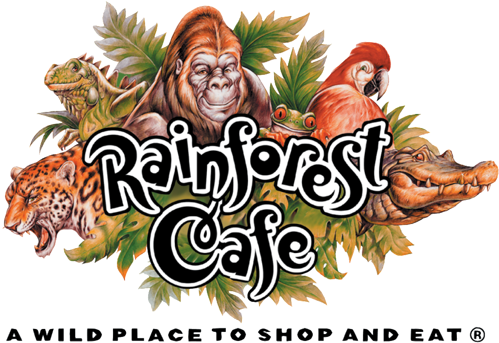 Rfc Animal Logo Png - Rainforest Cafe - Gift Card - Free Shipping (1024x715), Png Download