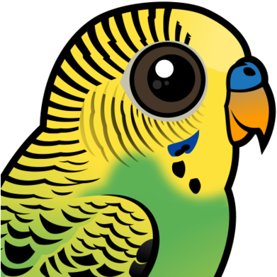 About The Budgerigar - Gusano En Tierra Dibujo (440x440), Png Download