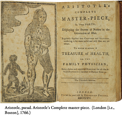 Aristotle's Complete Master-piece - Aristotle's Works (430x401), Png Download