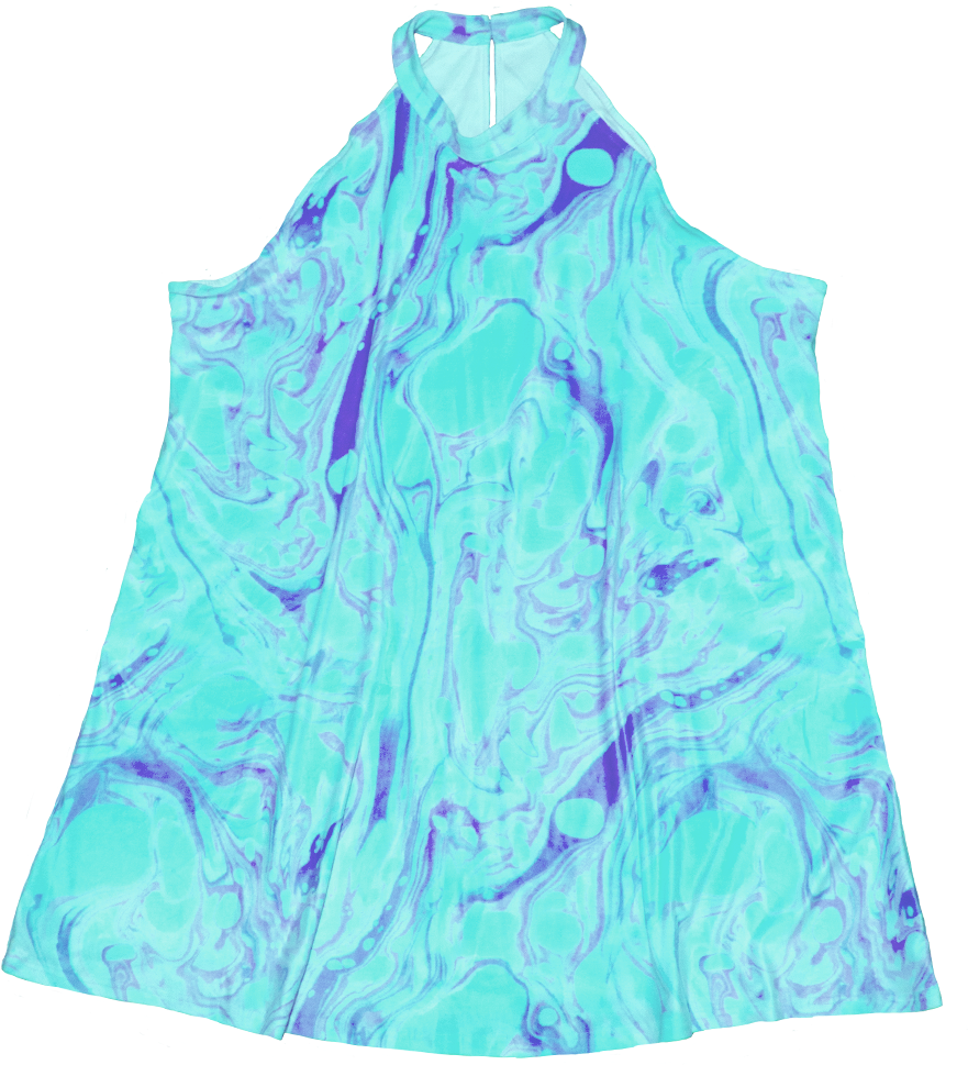 Lava Lamp Dress In Rip Tide - Lava Lamp (1024x1024), Png Download