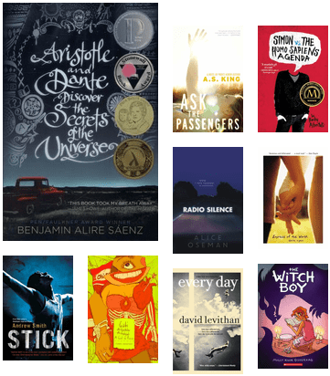 Aristotle And Dante Discover The Secrets Of The Universe - Aristotle And Dante Discover The Secrets (436x457), Png Download