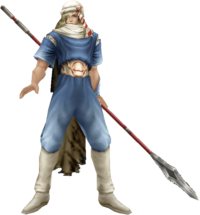 04, January 18, 2011 - Kain Highwind Hooded Man (645x691), Png Download