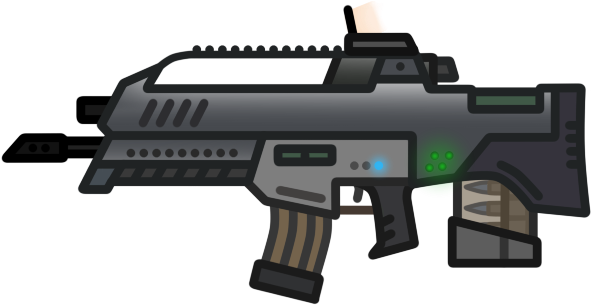 Image - Assault Rifle C01r (800x400), Png Download