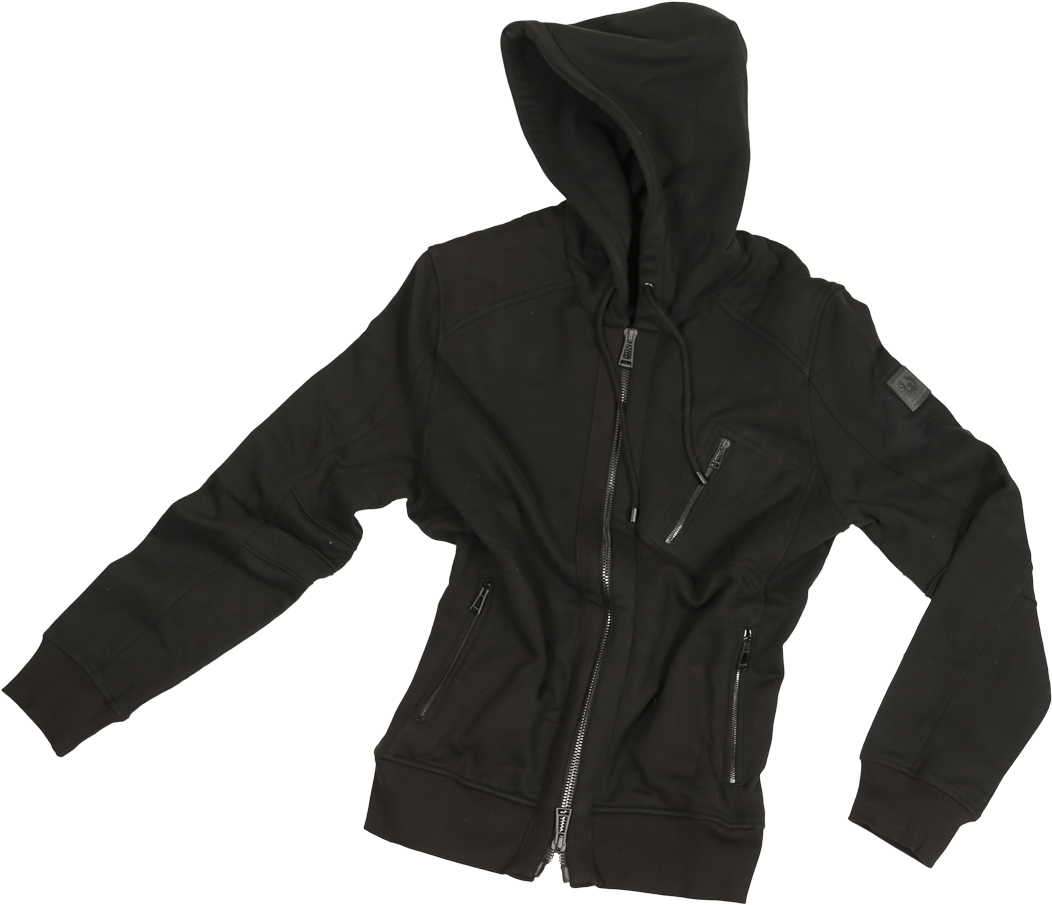 Belstaff Headley Hooded Sweatshirt, Black - Hoodie (1070x1360), Png Download