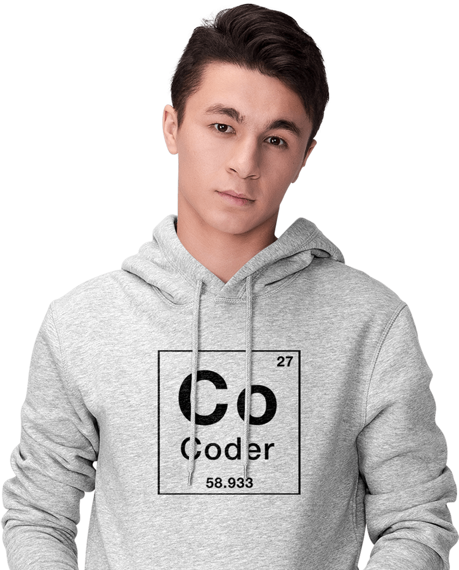 I Am A Chemical Element Hooded Sweatshirt - Hoodie (1200x1200), Png Download