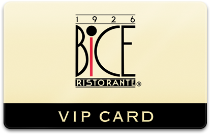 Bice Naples Vip Card - Bice Restaurant Dubai Logo (428x288), Png Download