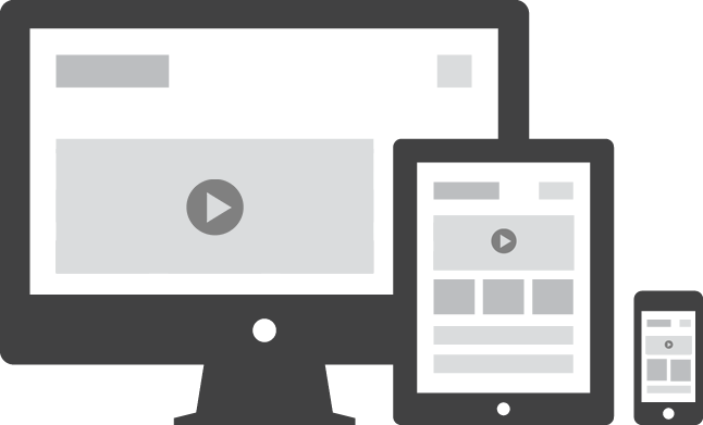 Responsive Video Embed Youtube Vimeo - Responsive Web Design (646x391), Png Download