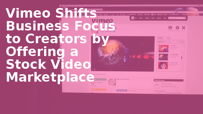 Vimeo Shifts Business Focus To Creators By Offering - Market Basket (714x401), Png Download