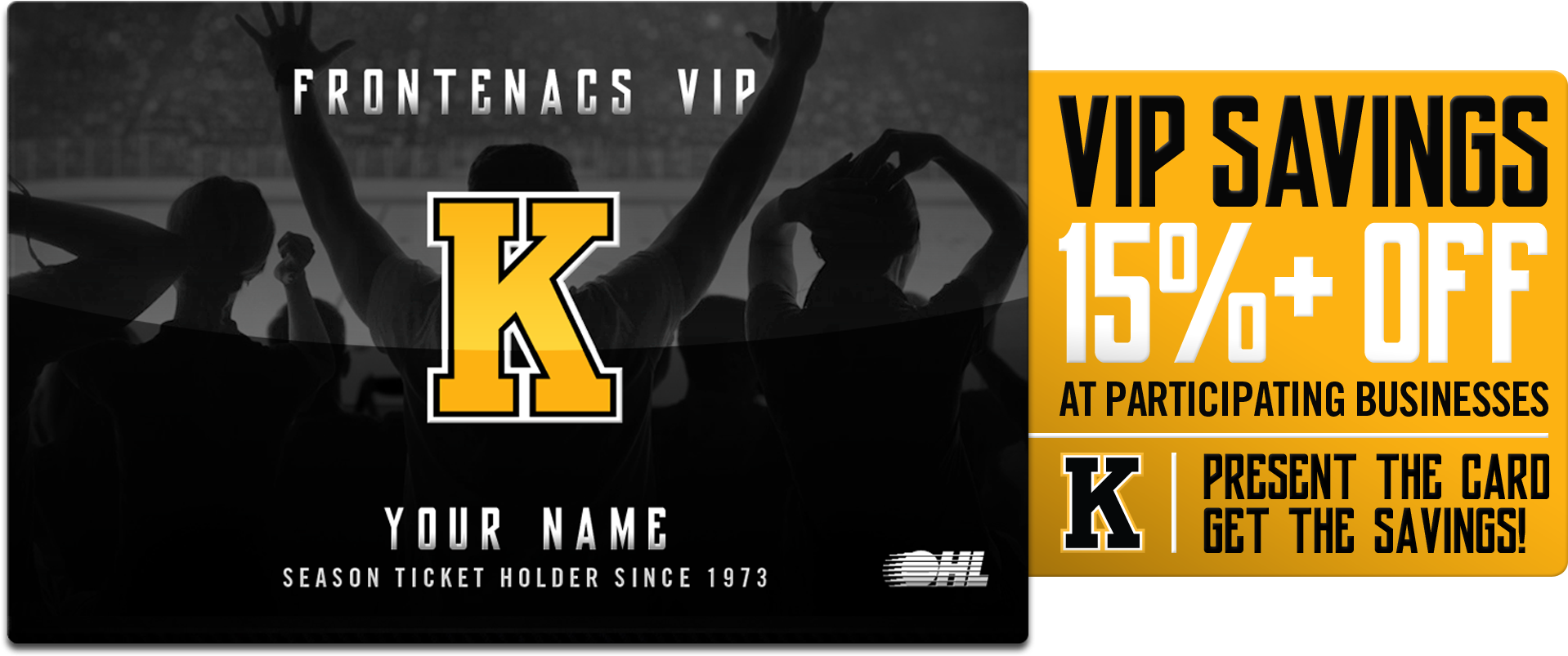 Card Savings - Kingston Frontenacs (1964x858), Png Download