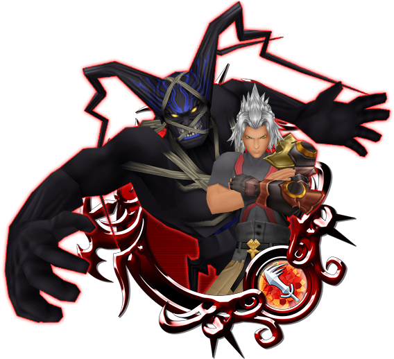 Vip Terra Xehanort B - Khux Stained Glass Medals (640x640), Png Download