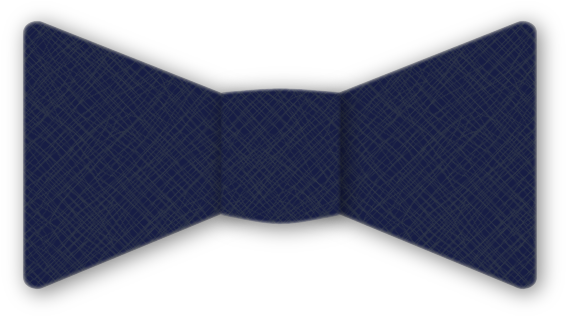 Burlap Crosshatch Bow Tie - Plaid (600x600), Png Download