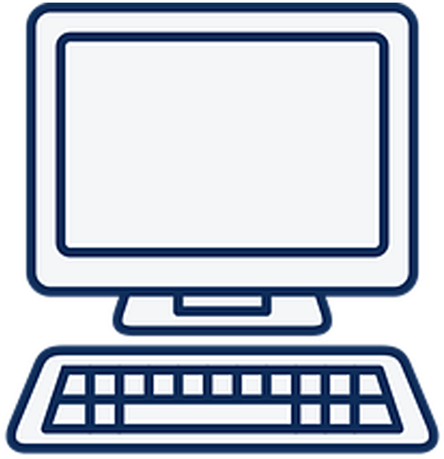 Richie @ Glenbrae School - Computer (960x720), Png Download