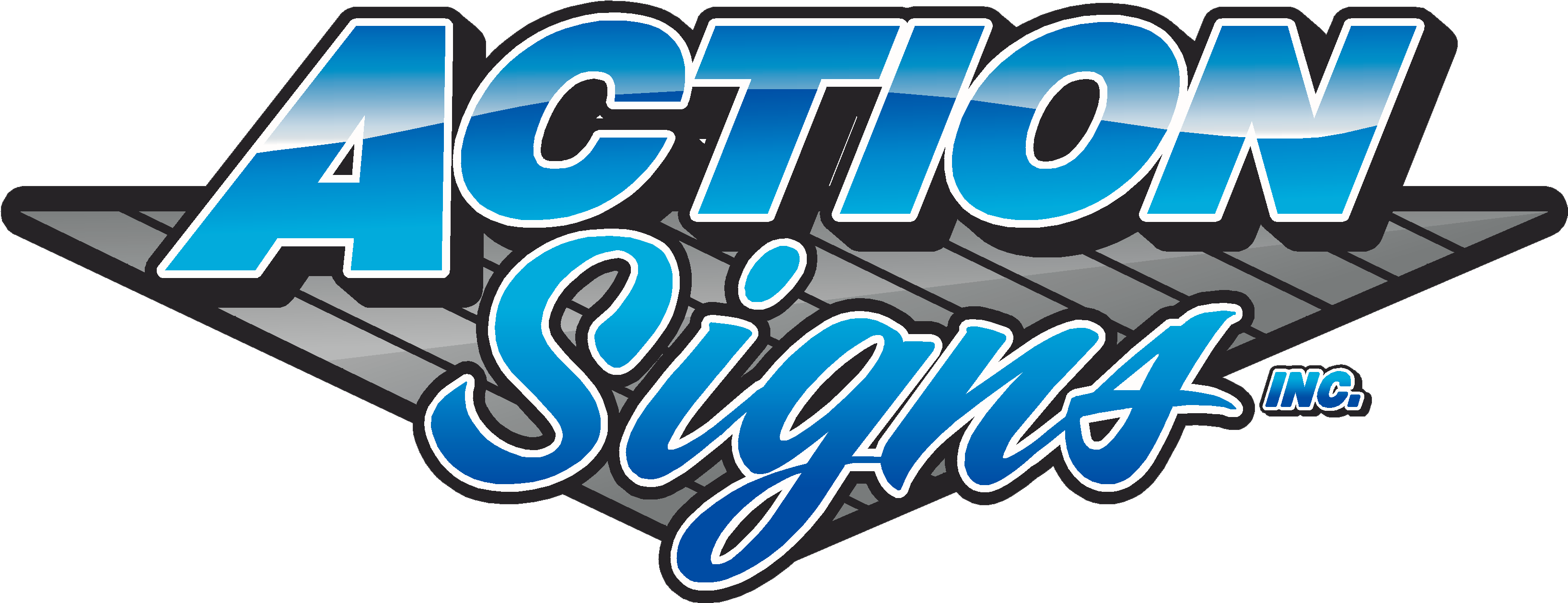Signs, Vinyl Graphics, Digital Graphics - Action Signs Inc. (3300x1290), Png Download