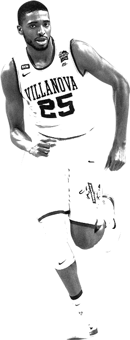 Mikal Bridges Is The Last Upperclassman On Earth - Illustration (300x725), Png Download
