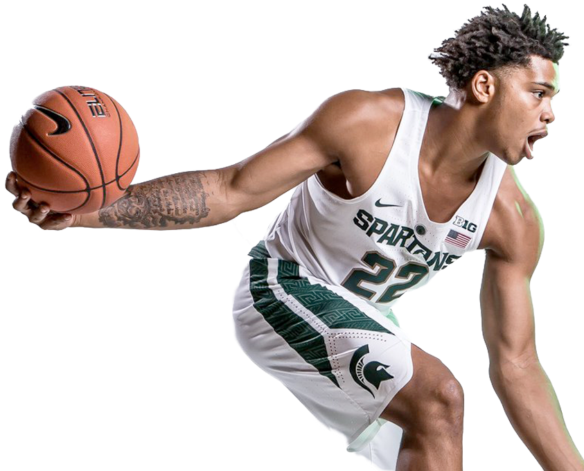 Miles Bridges (842x729), Png Download