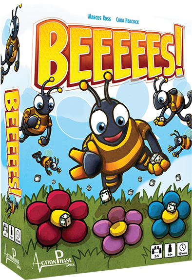 For-gleam - Beeeees - Strategy Dice Game (540x736), Png Download