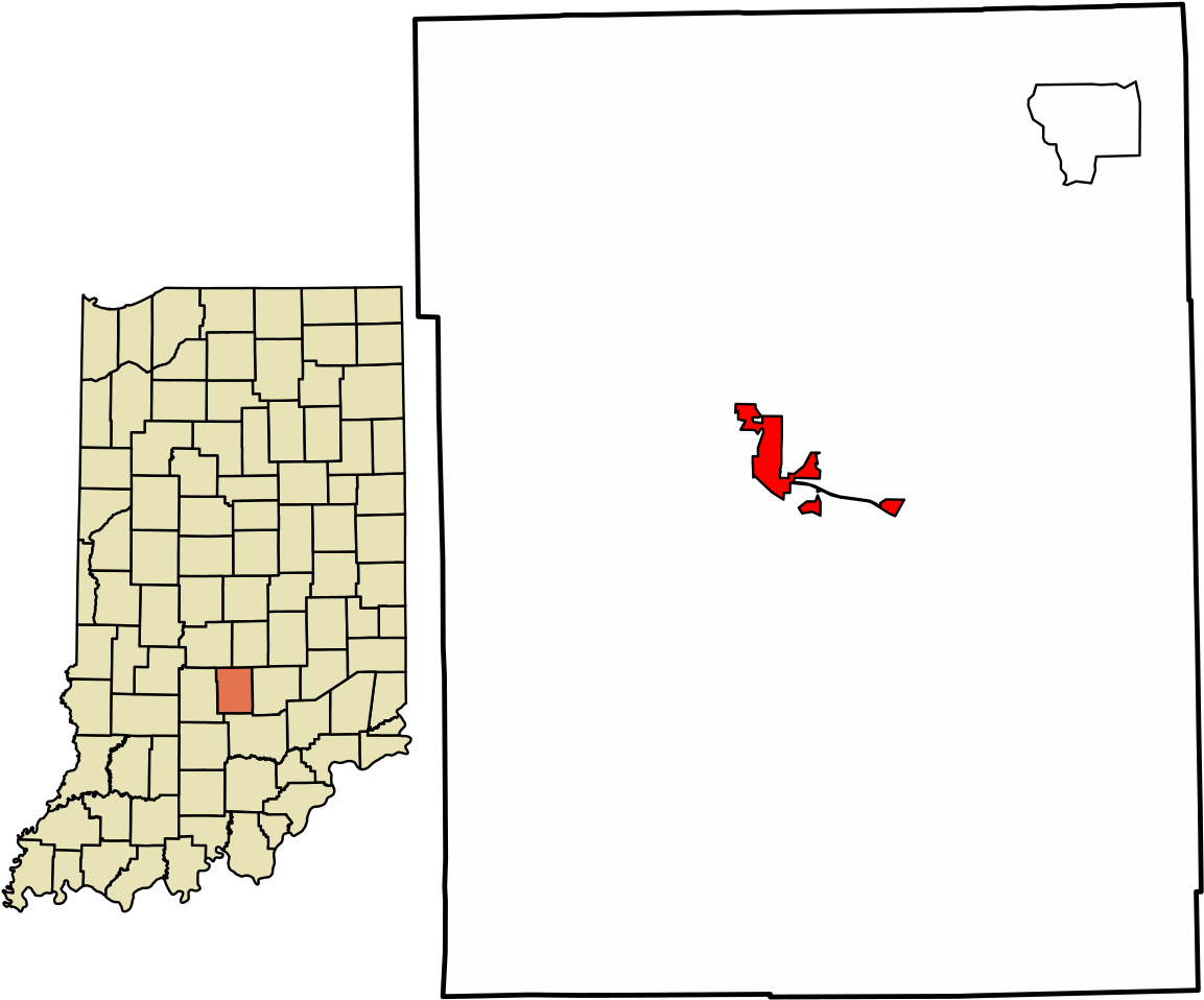 County Indiana (1200x1004), Png Download