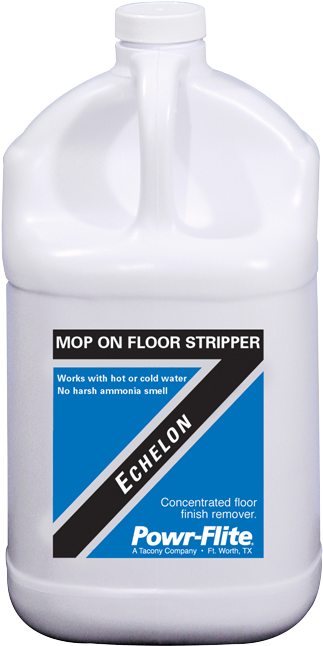 Powr-flite Mop On Floor Stripper - Powr-flite: Mop On Restorer - Escalate, Case, Es4a (456x725), Png Download