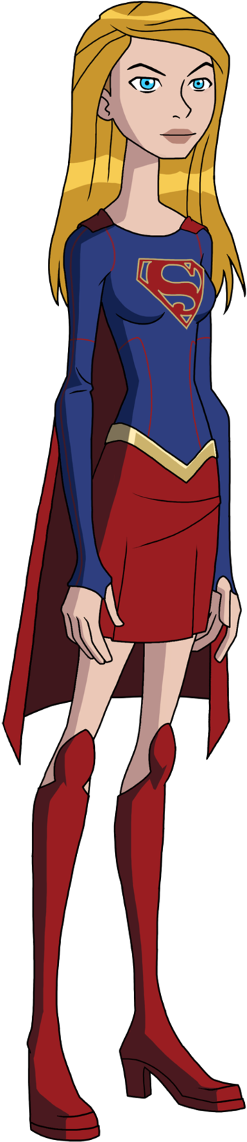 Https - //pre00 - Deviantart - Net/e90f/th/pre/ - Gwen Tennyson And Supergirl (472x1692), Png Download