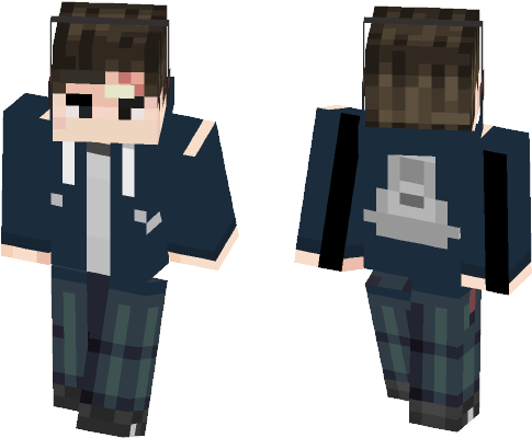 13 Reasons Why - Ink Bendy Minecraft Skin (584x497), Png Download