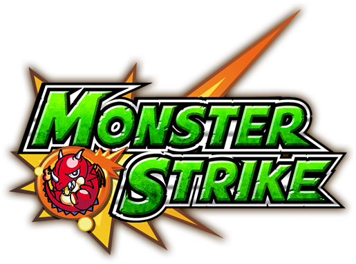 Monster Strike Is One Of The Most Popular Mobile Games - Monster Strike Logo Png (596x486), Png Download