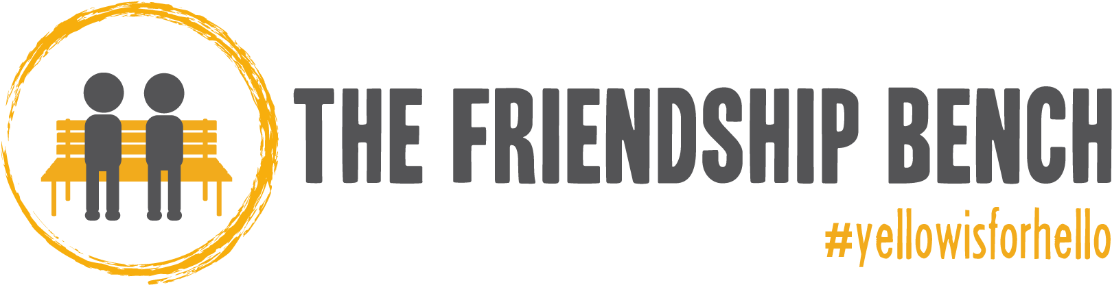 The Friendship Bench - Friendship Bench Logo (1667x427), Png Download