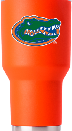 Florida Gator Head Orange 30 Oz Tumbler - Florida Gators (450x450), Png Download