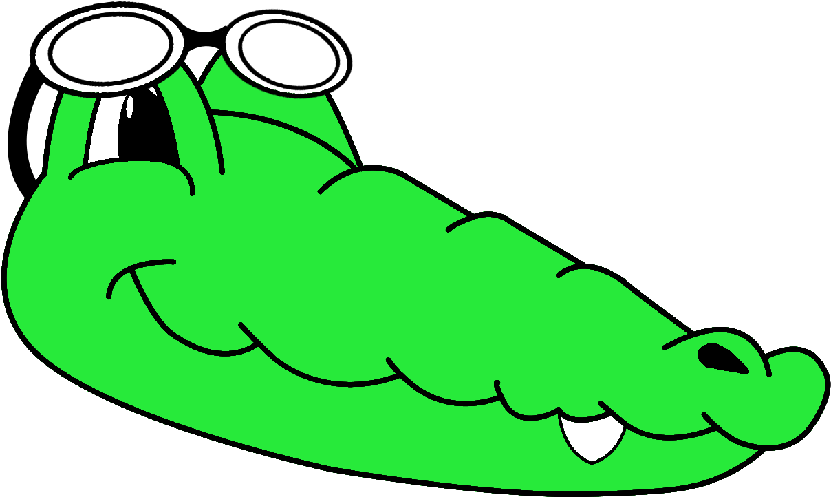 Gator Team Head - Alligators (1300x1000), Png Download