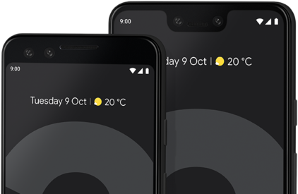 Hands On With Google Pixel - Google Pixel 3 (700x300), Png Download