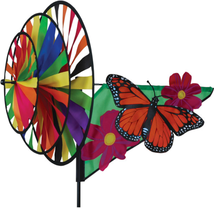 Triple Wheel Monarch Spinner - Premier Designs Monarch Triple Spinner - Pd27117 (728x728), Png Download
