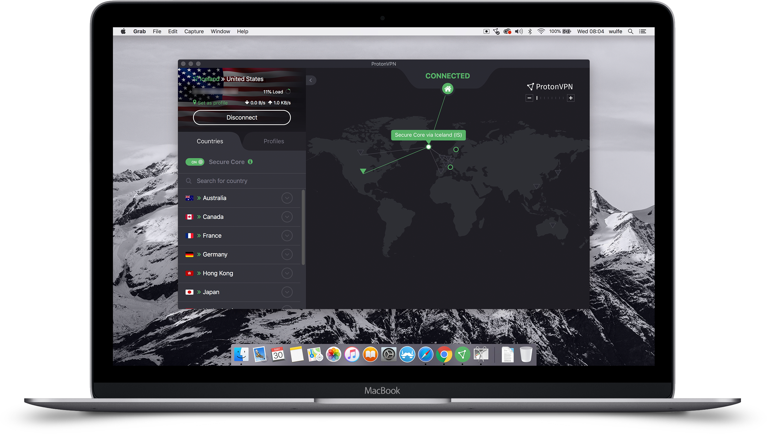 Protonmail Lock Icon In White - Protonmail (2560x1756), Png Download