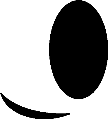 Eye Disappointed - Comet Racing (375x410), Png Download