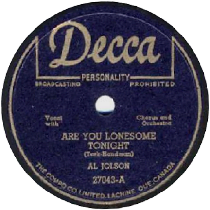 Aylt Jolson C - Bing Crosby On The Atchison Topeka And Santa Fe (450x450), Png Download