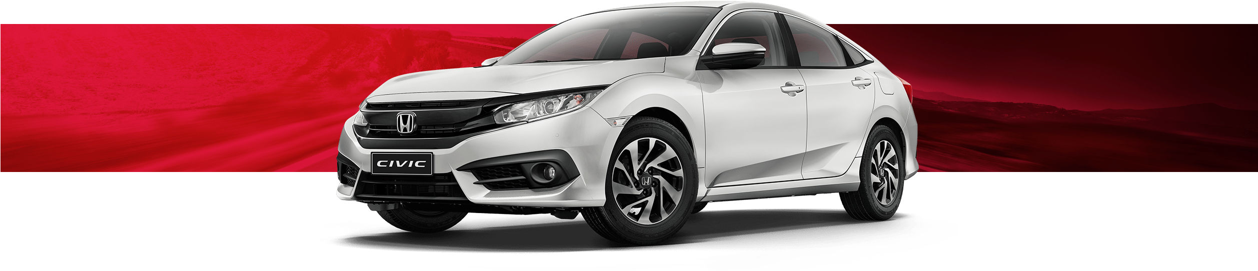 2018 Honda Civic - Honda Civic Vti 2018 (2514x563), Png Download